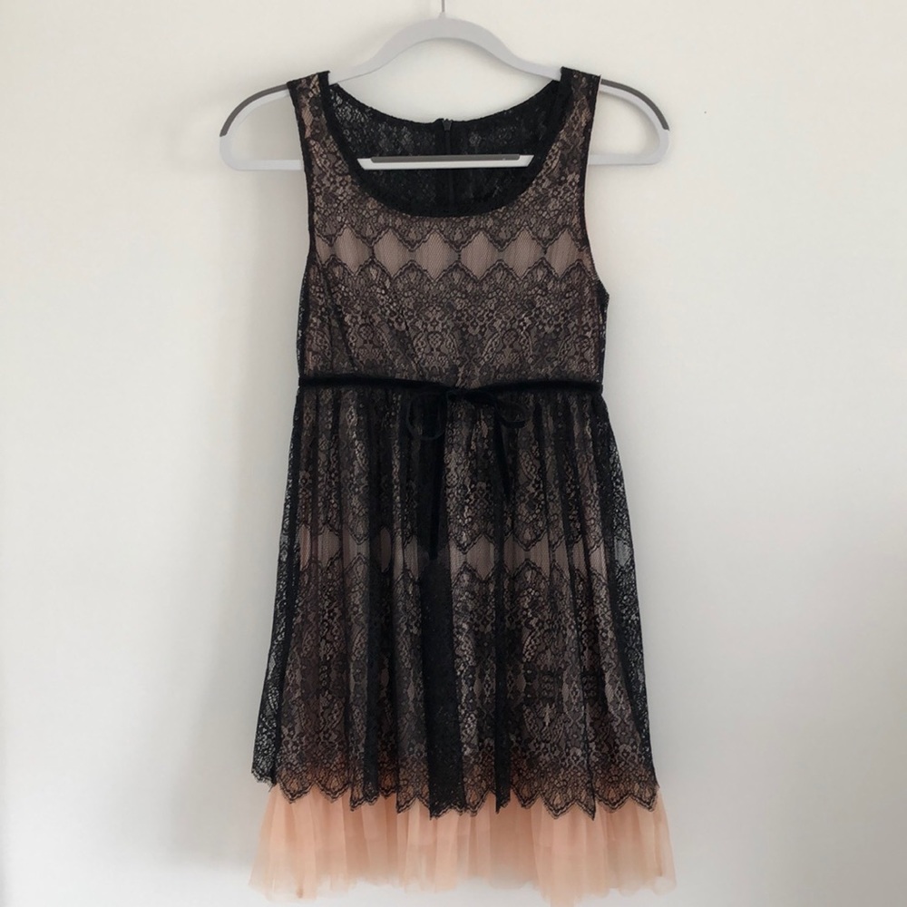 Black Sheep Lace Tutu Dress